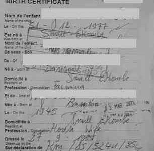 Birth Registration and Certificate